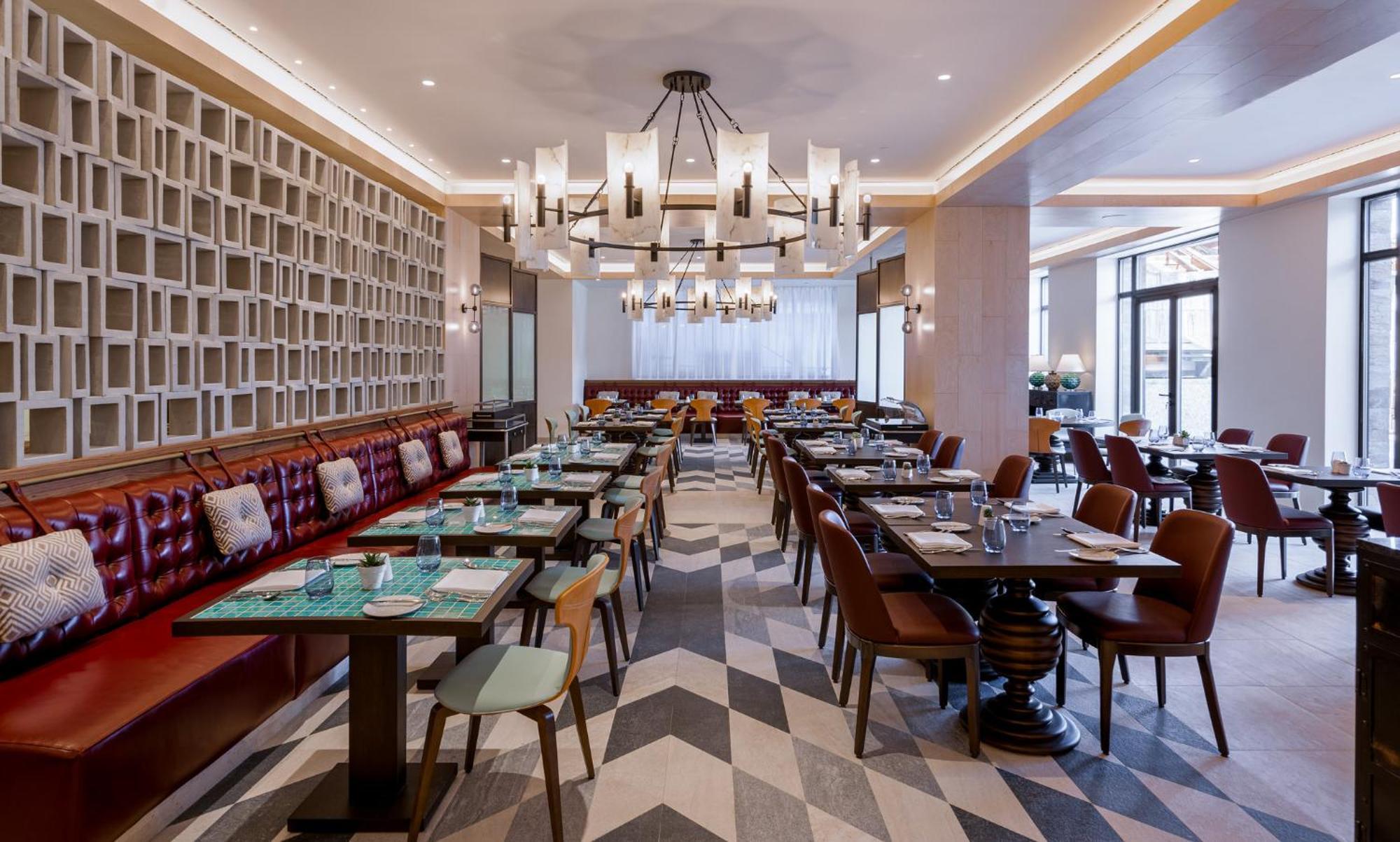 Viceroy Kopaonik Serbia מראה חיצוני תמונה The restaurant